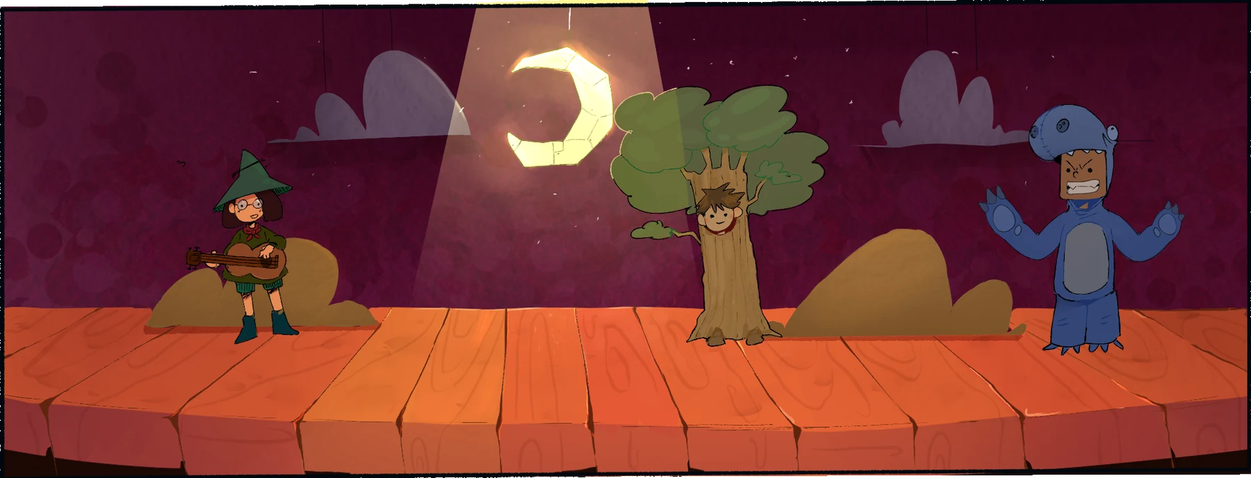 Stage scene