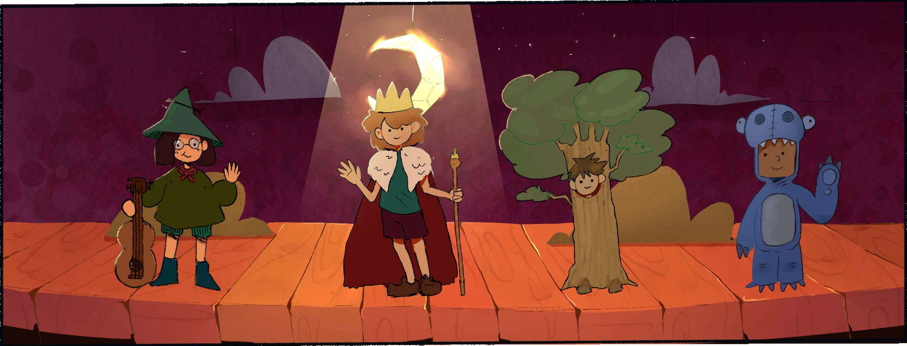 Finale — cast on stage